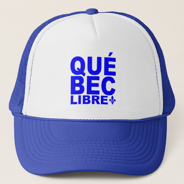 Québec Libre Truckerkappe (Vorderseite)