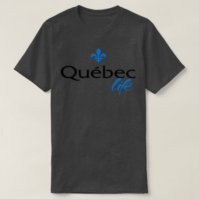 Quebec Life Growing Canadian T-Shirt (Design vorne)