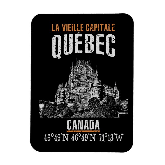 Québec Magnet (Vertikal)