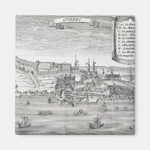 Quebec nach La Potherie Magnet