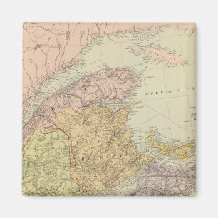 Quebec, New Brunswick, Nova Scotia Magnet