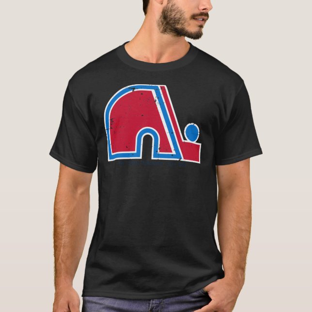 Quebec Nordiques Classic T - Shirt (Vorderseite)