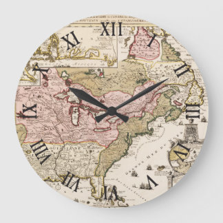 Quebec/Nouvelle-France mittelalterliche französisc Große Wanduhr