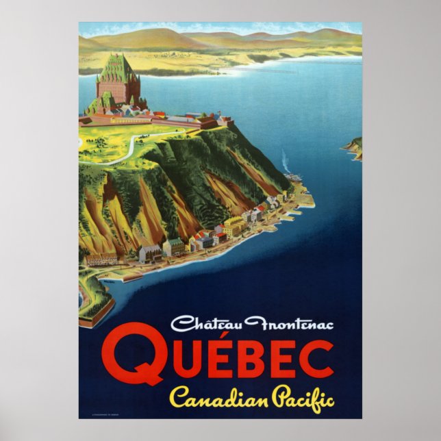 QUEBEC POSTER (Vorne)
