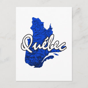 Quebec Postkarte