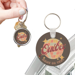 Québec Quebec Kanada Accessoire Souvenir Schlüsselanhänger