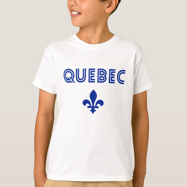 Quebec Retro T-Shirt (Vorderseite)