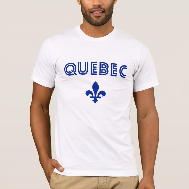 Quebec Retro T-Shirt (Vorderseite)