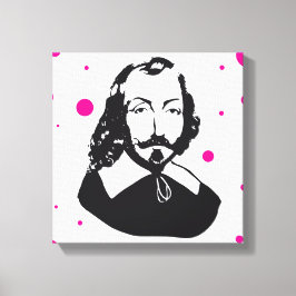 Québec Samuel de Champlain 1608 Pois Rose Français Leinwanddruck