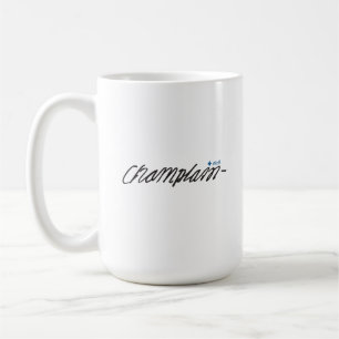 Québec Samuel de Champlain 1608 Signature Français Kaffeetasse