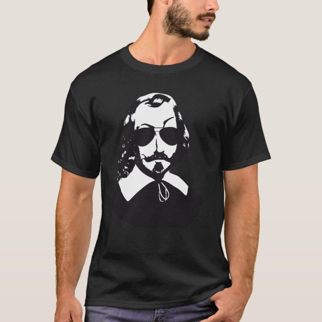 Québec Samuel de Champlain Hipster 1608 T-Shirt (Vorderseite)