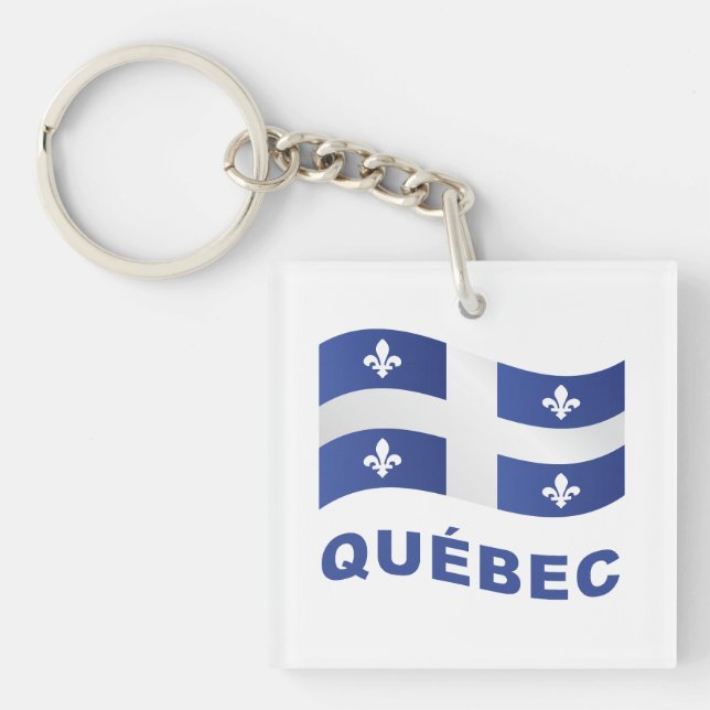 Québec Schlüsselanhänger (Vorderseite)