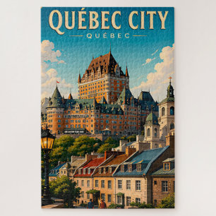 🏰 Québec-Stadt Château Frontenac Puzzle