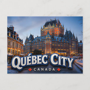 Québec Stadt Kanada Altstadt Kulturreise 🏰 Postkarte