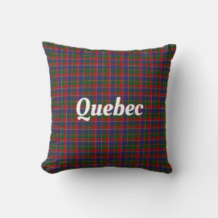 Quebec Tartan Kariert Kissen
