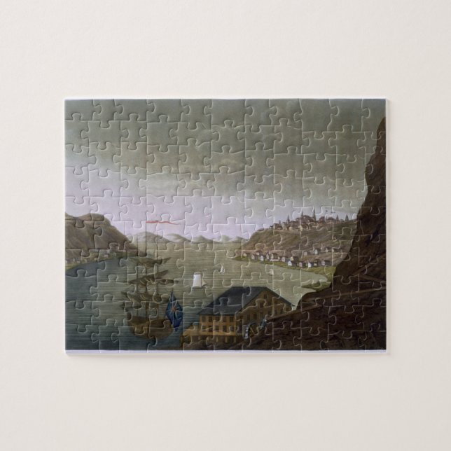 Quebec und das St. Lawrence River, überziehen 4 Puzzle (Horizontal)