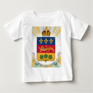 Quebec-Wappen Baby T-shirt