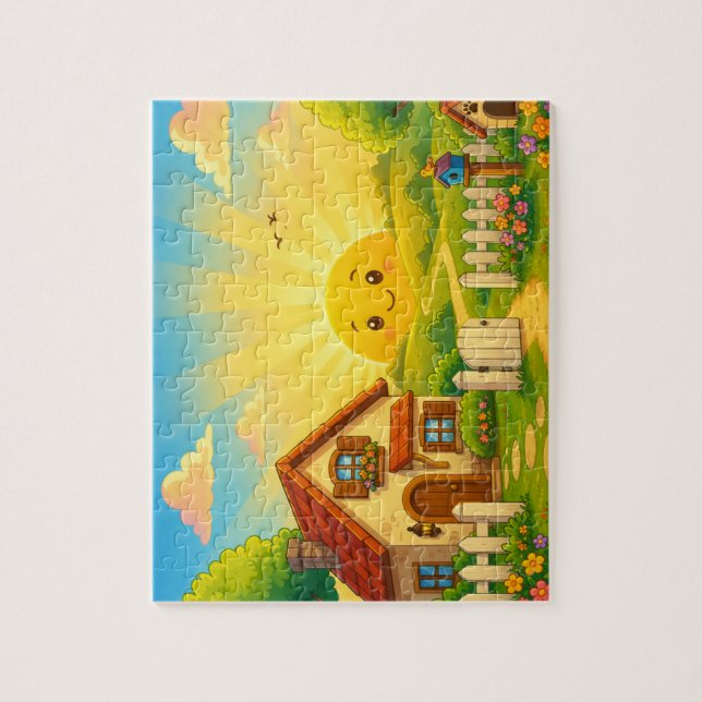 Quebra Cabeça Dia Feliz Puzzle (Vertikal)