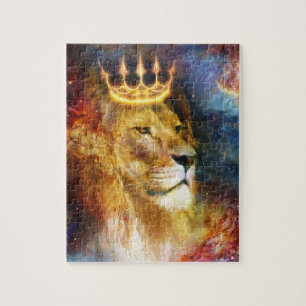 Quebra-Cabeça Leão de Judá Cósmico Puzzle