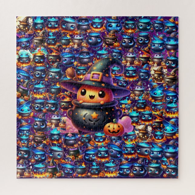 Quebra-Cabeça (Puzzle) Caldeirões Fofinhos Puzzle (Vertikal)