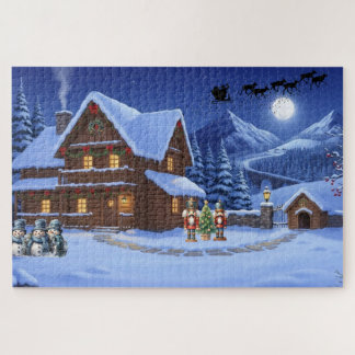 Quebra-Cabeça (Puzzle) Noite de Natal Puzzle