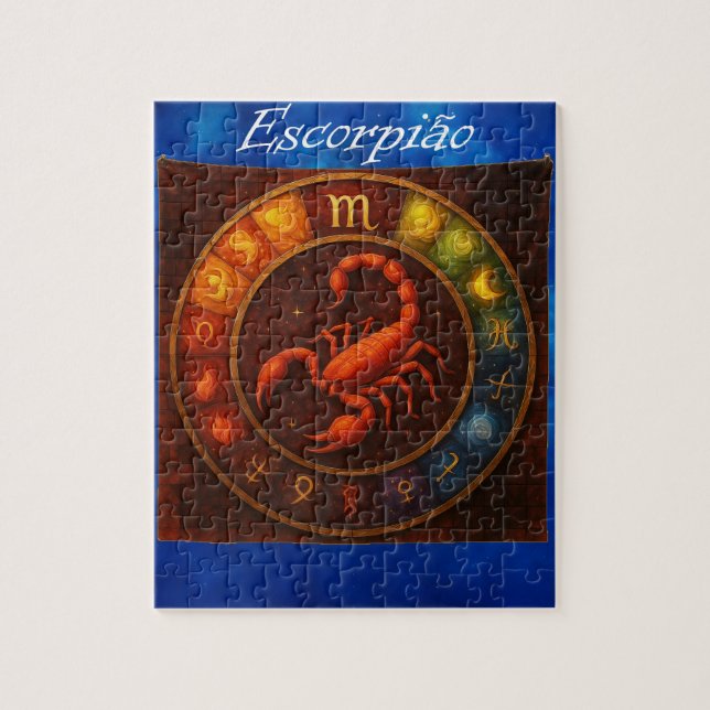 Quebra-Cabeça (Puzzle) Signo de Escorpião Puzzle (Vertikal)