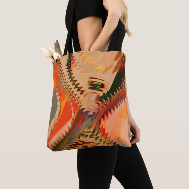 Quebra de cores com zigue zague ou efeionda (Von Nahem)