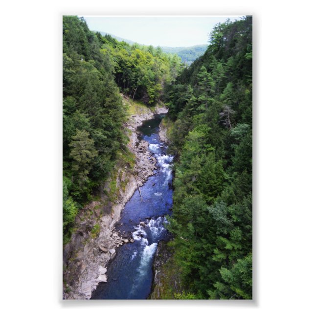 Quechee Gorge, Vermont Fotodruck (Vorne)