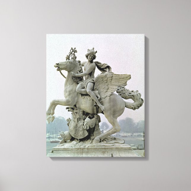 Quecksilber auf Pegasus 1701-02 Leinwanddruck (Vorderseite)