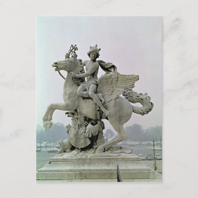 Quecksilber auf Pegasus 1701-02 Postkarte (Vorderseite)