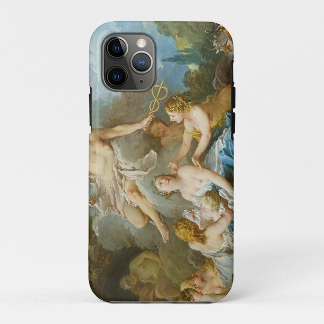 Quecksilber, der den Säugling Baccus an die Nymphe Case-Mate iPhone Hülle (Rückseite)