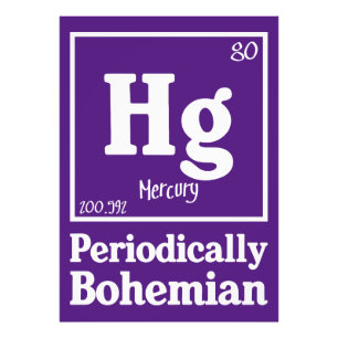 Quecksilber Fotodruck