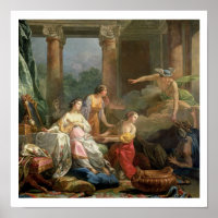 Quecksilber, Herse und Aglauros, 1763 (Öl auf Lein