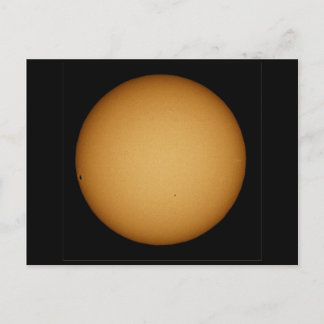 Quecksilber im Transit durch die Sonne Postkarte