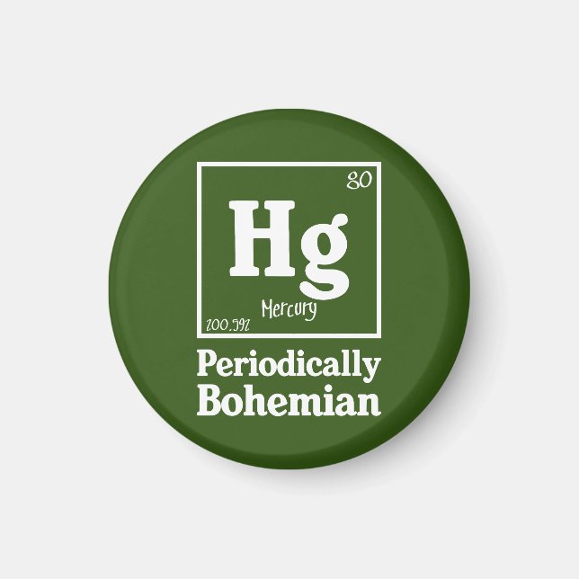 Quecksilber Magnet (Vorne)