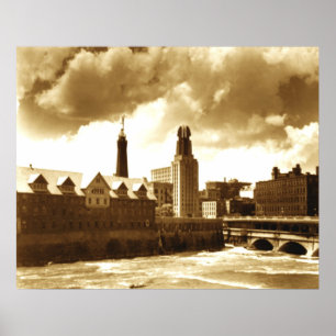 Quecksilber- und Timesplatz Poster