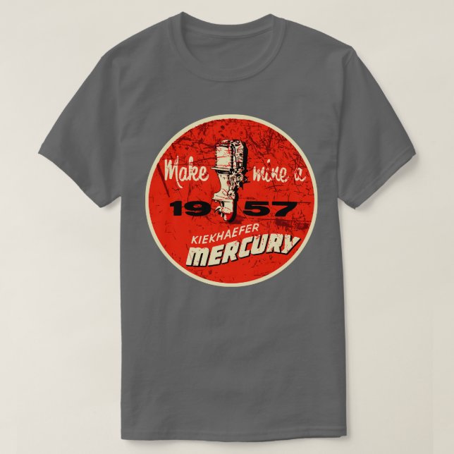 Quecksilberoutboards T-Shirt (Design vorne)
