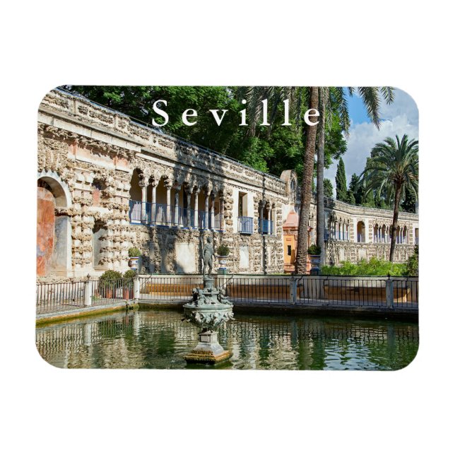 Quecksilberteich und die Galerie der Grotesque. Magnet (Horizontal)