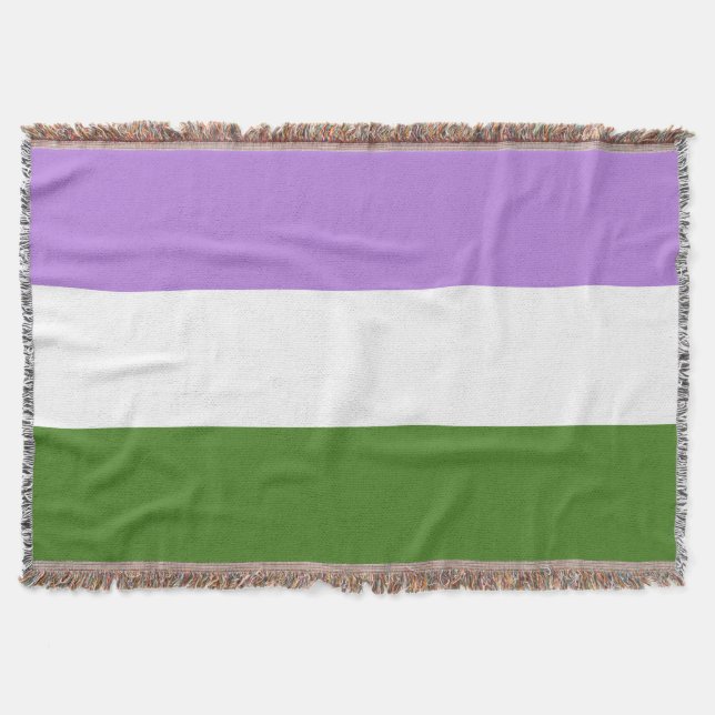 Quee Flagge Decke (Vorderseite)