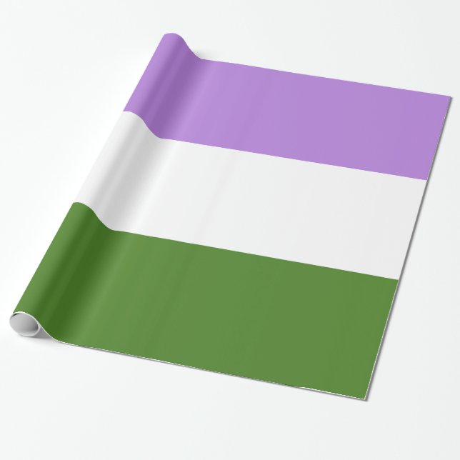 Quee Flagge Geschenkpapier (Ungerollt)