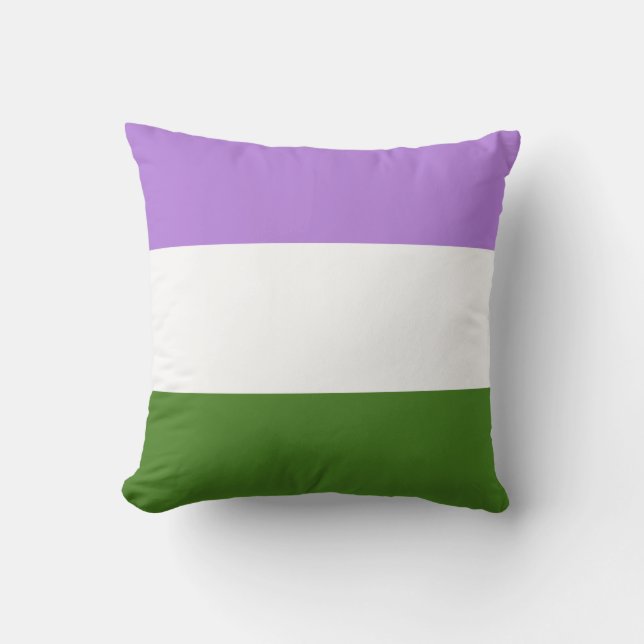 Quee Flagge Kissen (Vorderseite)