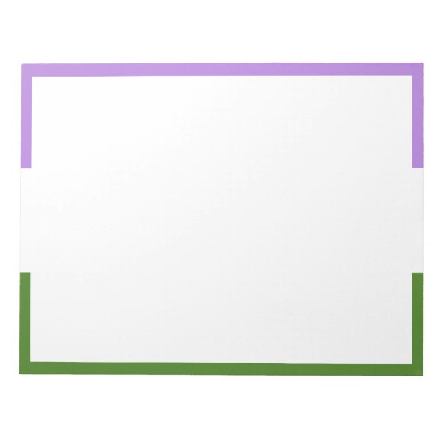 Quee Flagge Notizblock (Vorderseite)