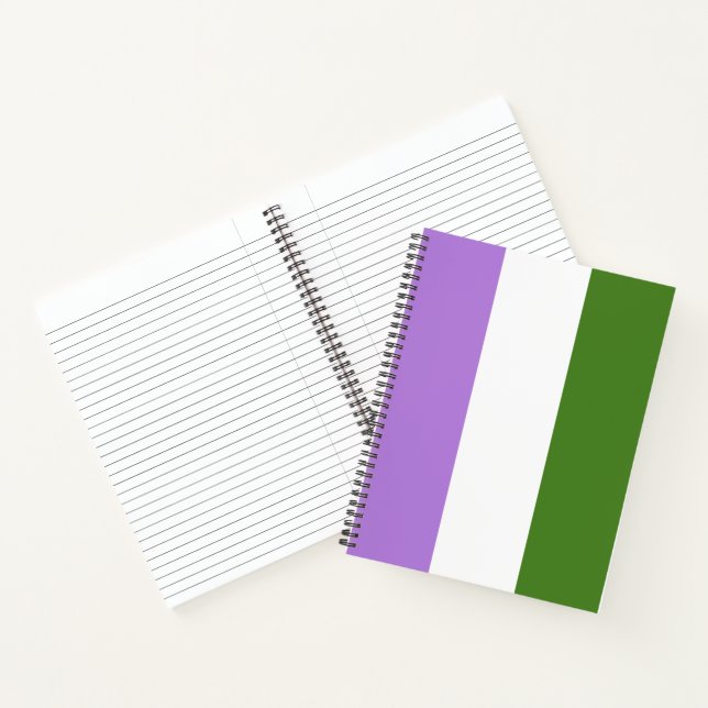 Quee Flagge Notizbuch (Innenseite)