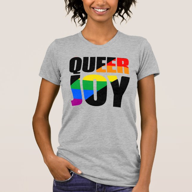 Quee Freude T-Shirt (Vorderseite)