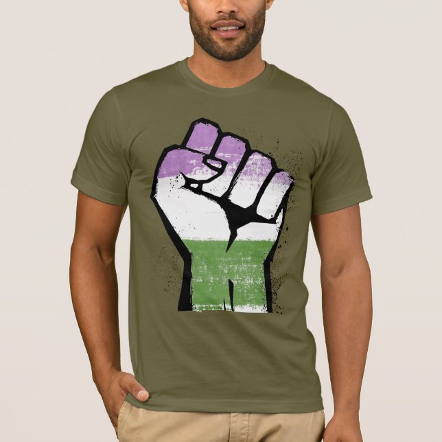 Quee Resistenz T-Shirt (Vorderseite)
