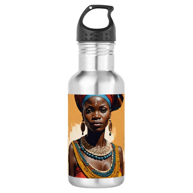 Queen 1 Wasserflasche Typ 1 Edelstahlflasche (Vorderseite)