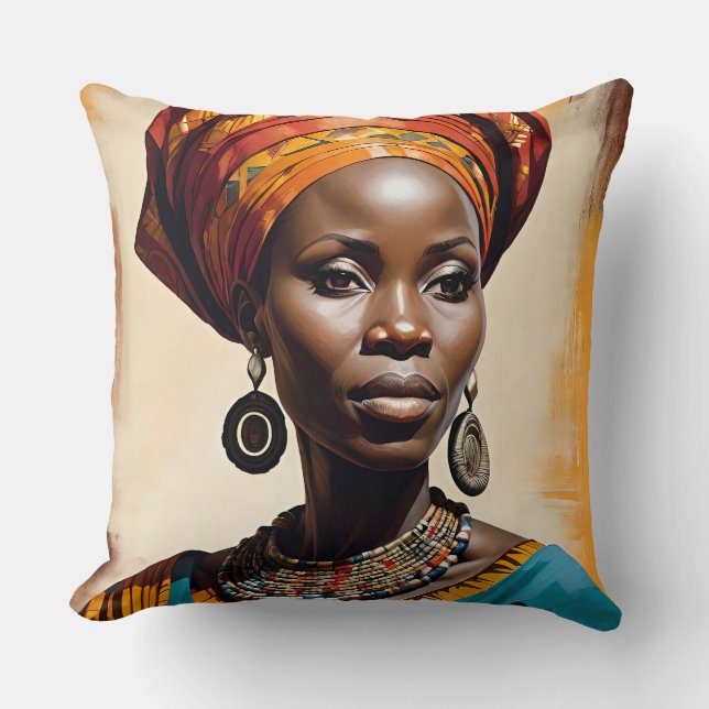 Queen 2 Throw Kissen (Vorderseite)