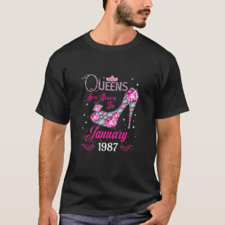 Queen 35. Geburtstagsgeschenke Queens sind im Janu T-Shirt