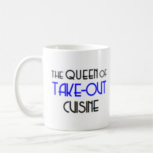 Queen à la carte kaffeetasse