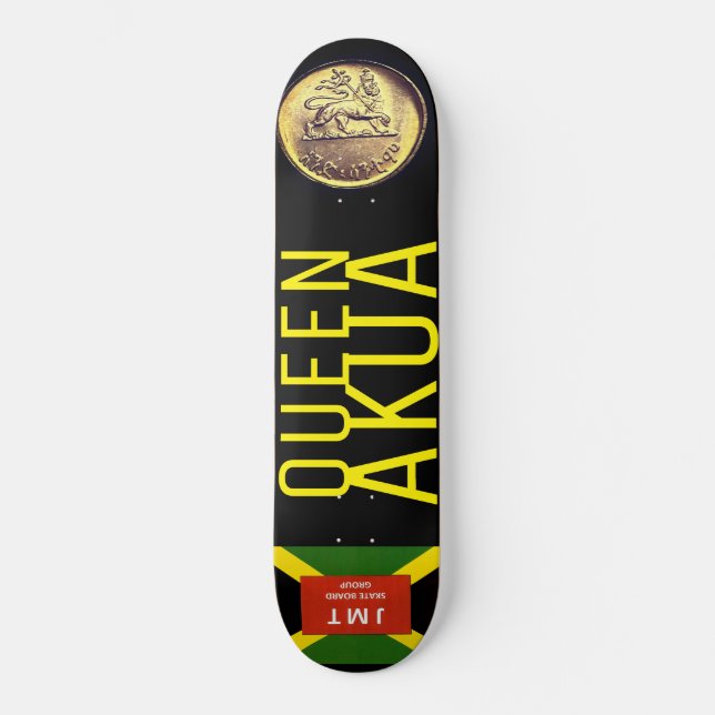 QUEEN AKUA Skateboard (Vorderseite)